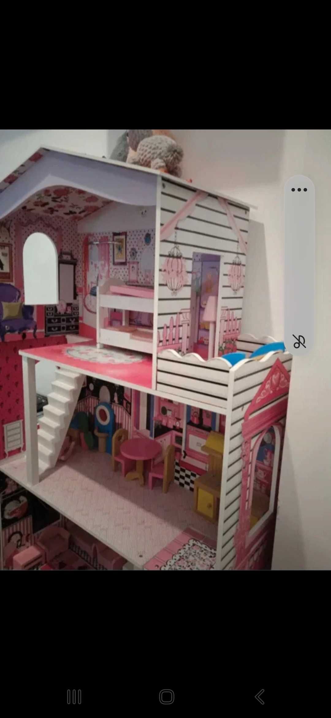 Domek dla lalek barbie 120 cm