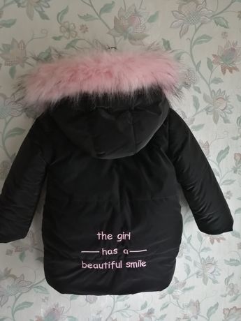 Дитяча куртка на дівчинку, 104 розмір