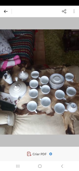 Servico de café vintage