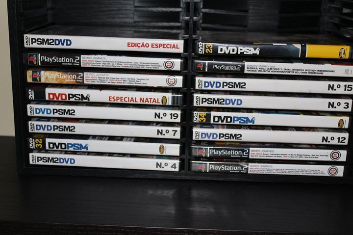 Discos Demos de Revistas PS1 e PS2