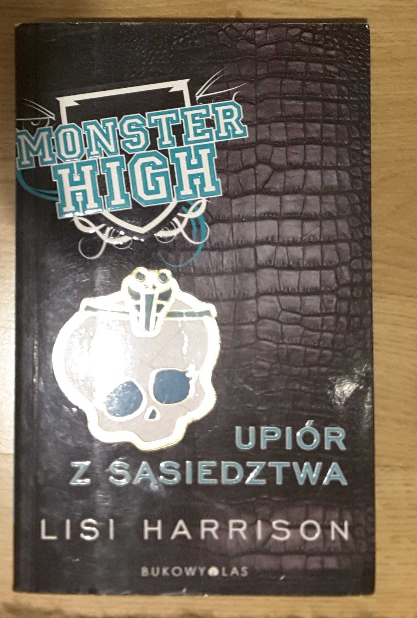 Książki Monster High Gitty Daneshvari - 5 części plus gratis