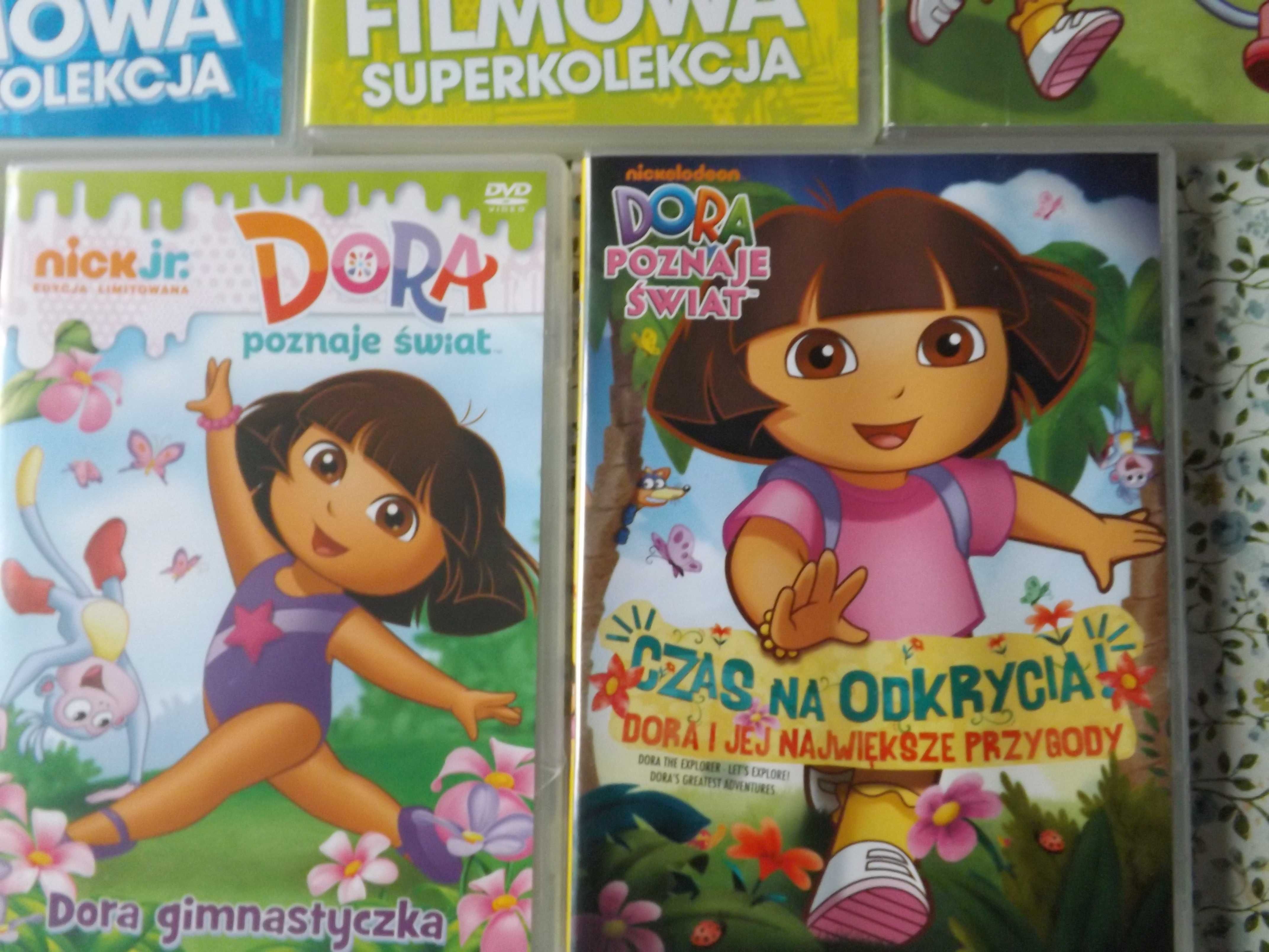 Dora poznaje świat - gimnastyczka bajka dvd film
