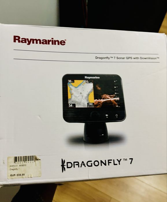 Raymarine Dragonfly 7 Sonar GPS z DownVision