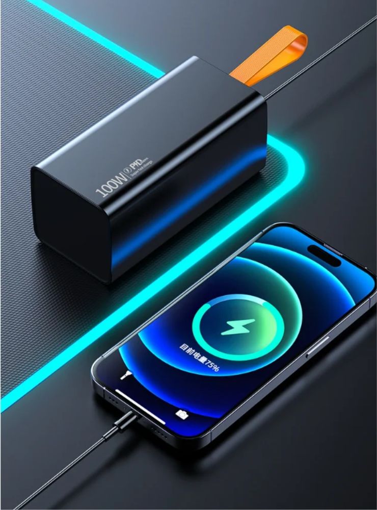 Павербанк 100 W / 50 тис mah / 5A / lithium-ion
