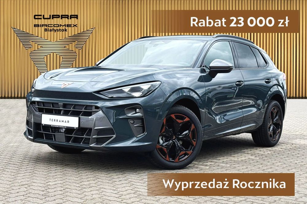 Cupra Terramar 1.5 e-TSI 150KM DSG Pakiet Edge, Immersive, Felga 19'', Rabat 22400 zł