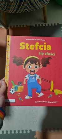 Stefcia się złości ksiązka