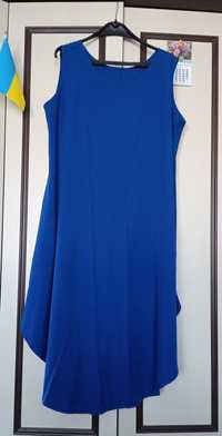 Плаття синє електрик 54-56