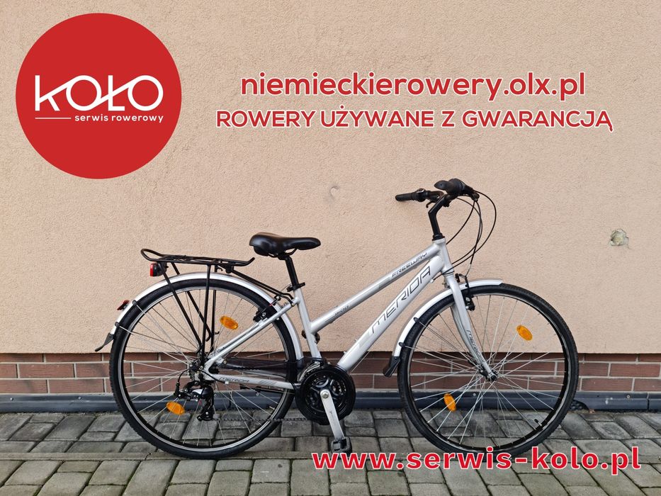 Rower damski damka MERIDA koła 28 SHIMANO okazja aluminium polecam
