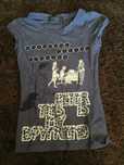 tshirt azul com brilhantes tamanho xs