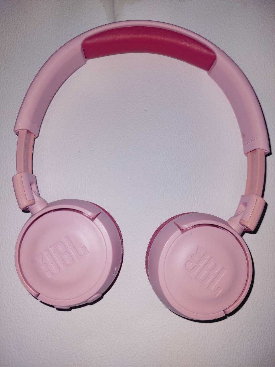 Навушники дитячі рожеві безпровідні JBL JR 300 Bluetooth