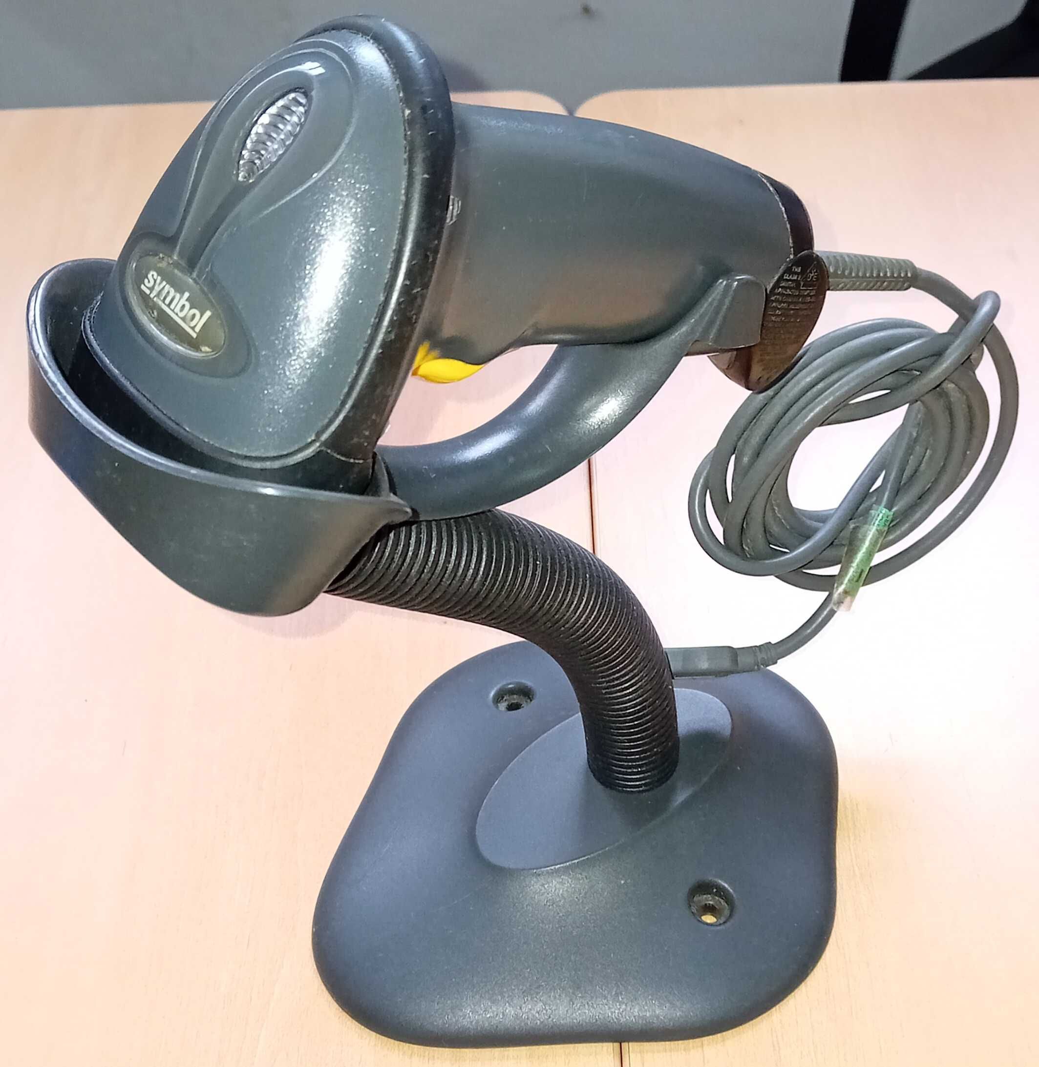 Pistola Scanner para código de barras com suporte