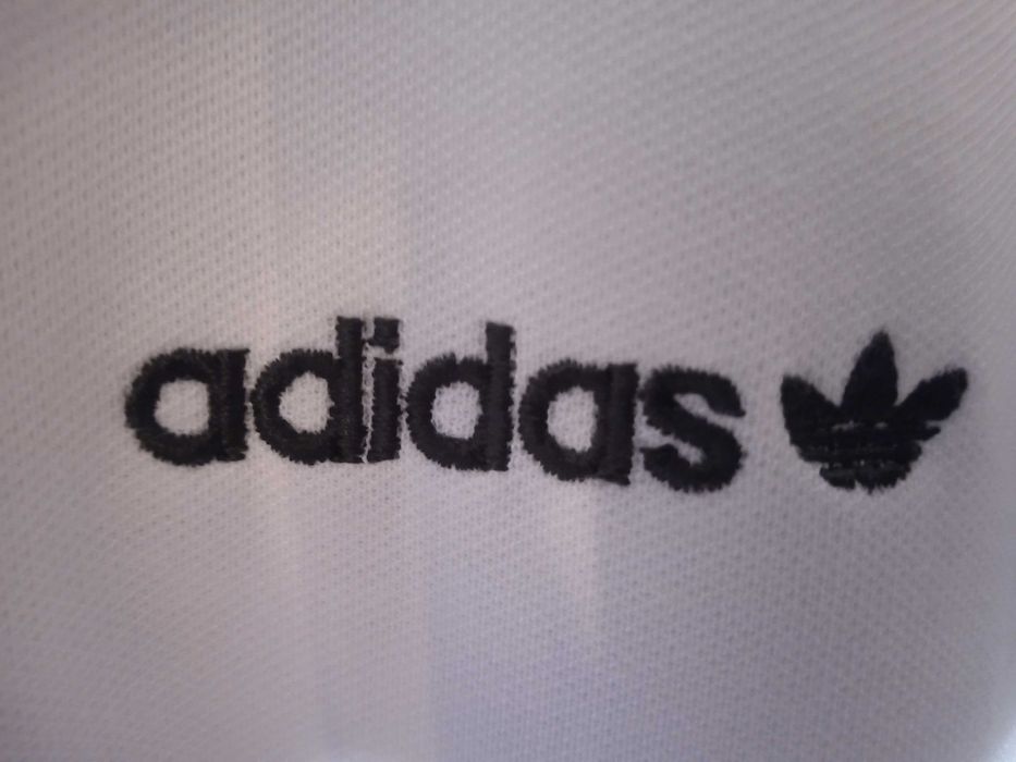 Casaco Adidas branco julgo que unisexo