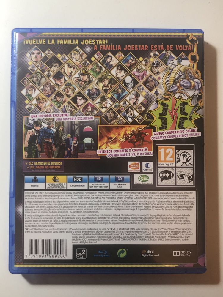 Jojo's Bizarre Adveture: Eyes of Heaven PS4