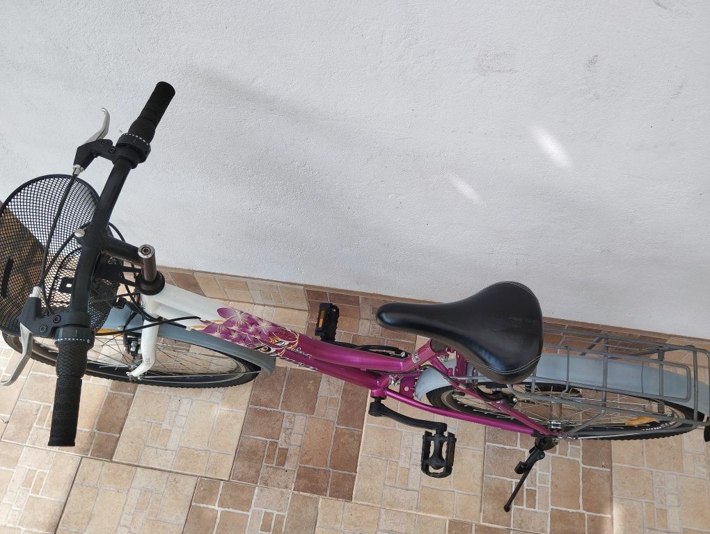 Rower dla dziewczynki wzrost 110-150cm koła 24 cale