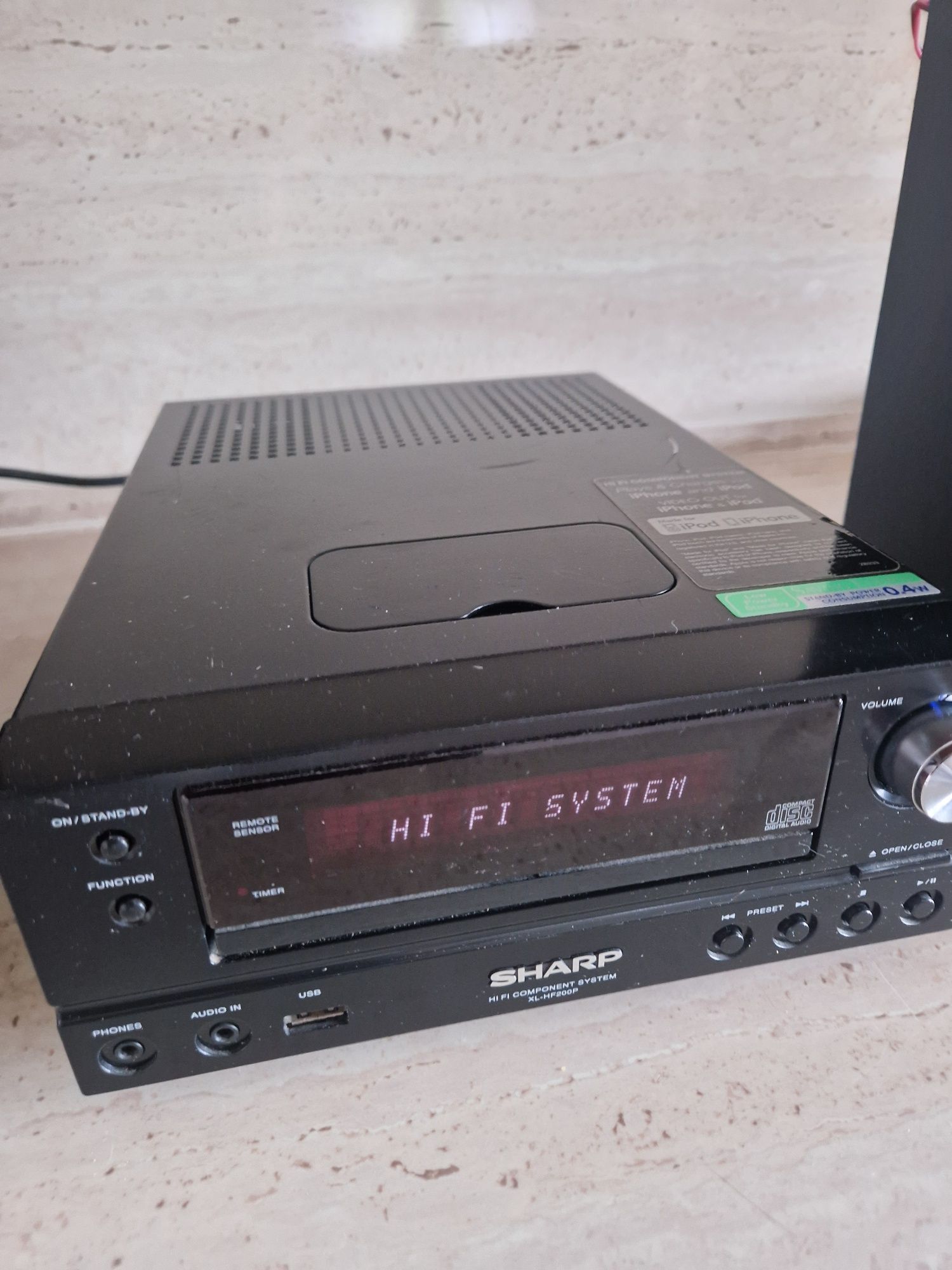 Mini wieża Sharp XL-HF200P