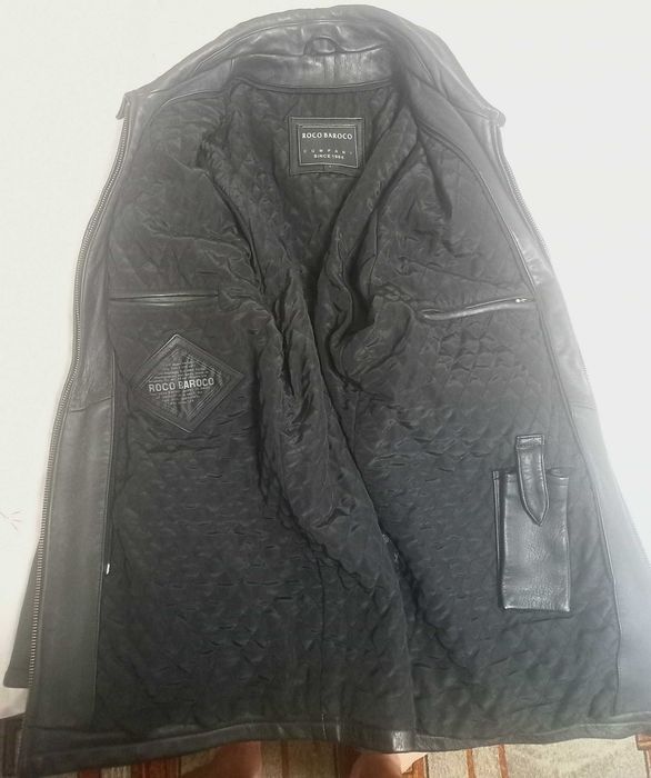 Продаю мужскую кожаную куртку Roco Baroco, размер L
