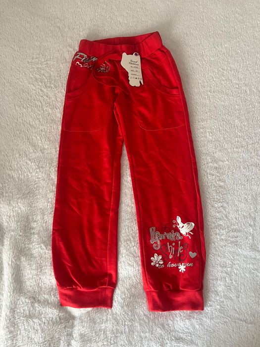 Spodnie dresowe dla dziewczynki 122