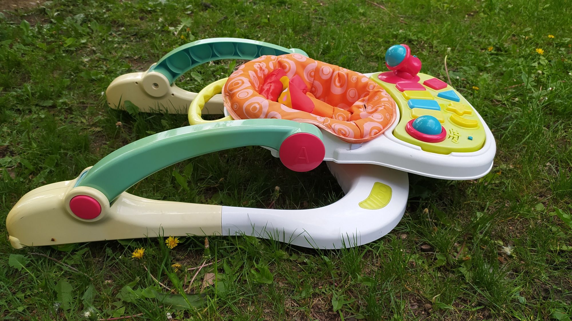 Chodzik, 4w1, jeździk, pchacz, krzesełko do karmienia dla dzieci