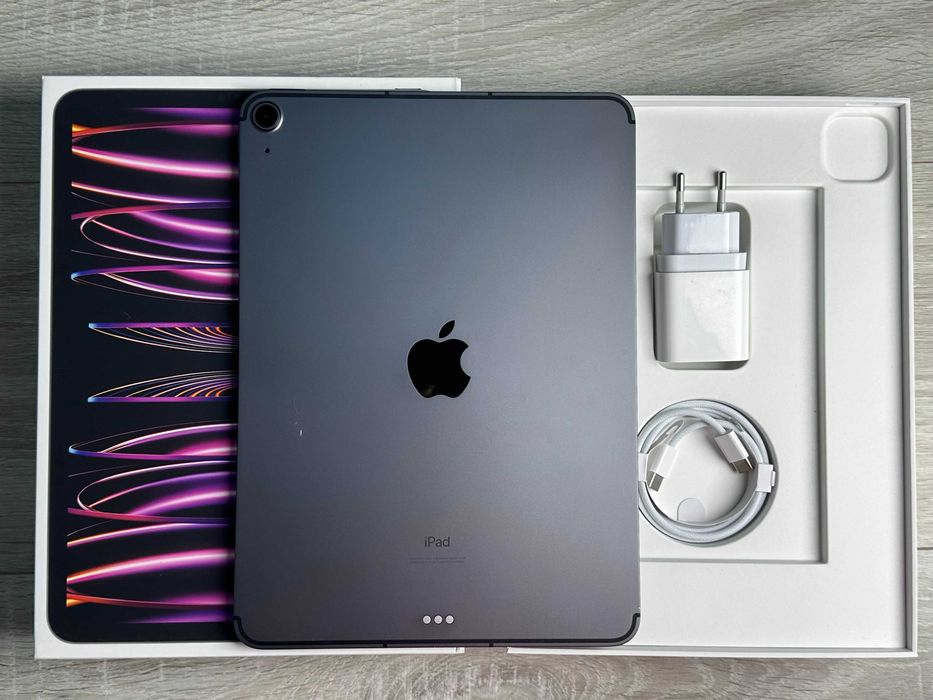 Планшет Apple iPad Air 4 10.9 64GB Wi-Fi+LTE 4G Space Gray A2324 ІДЕАЛ