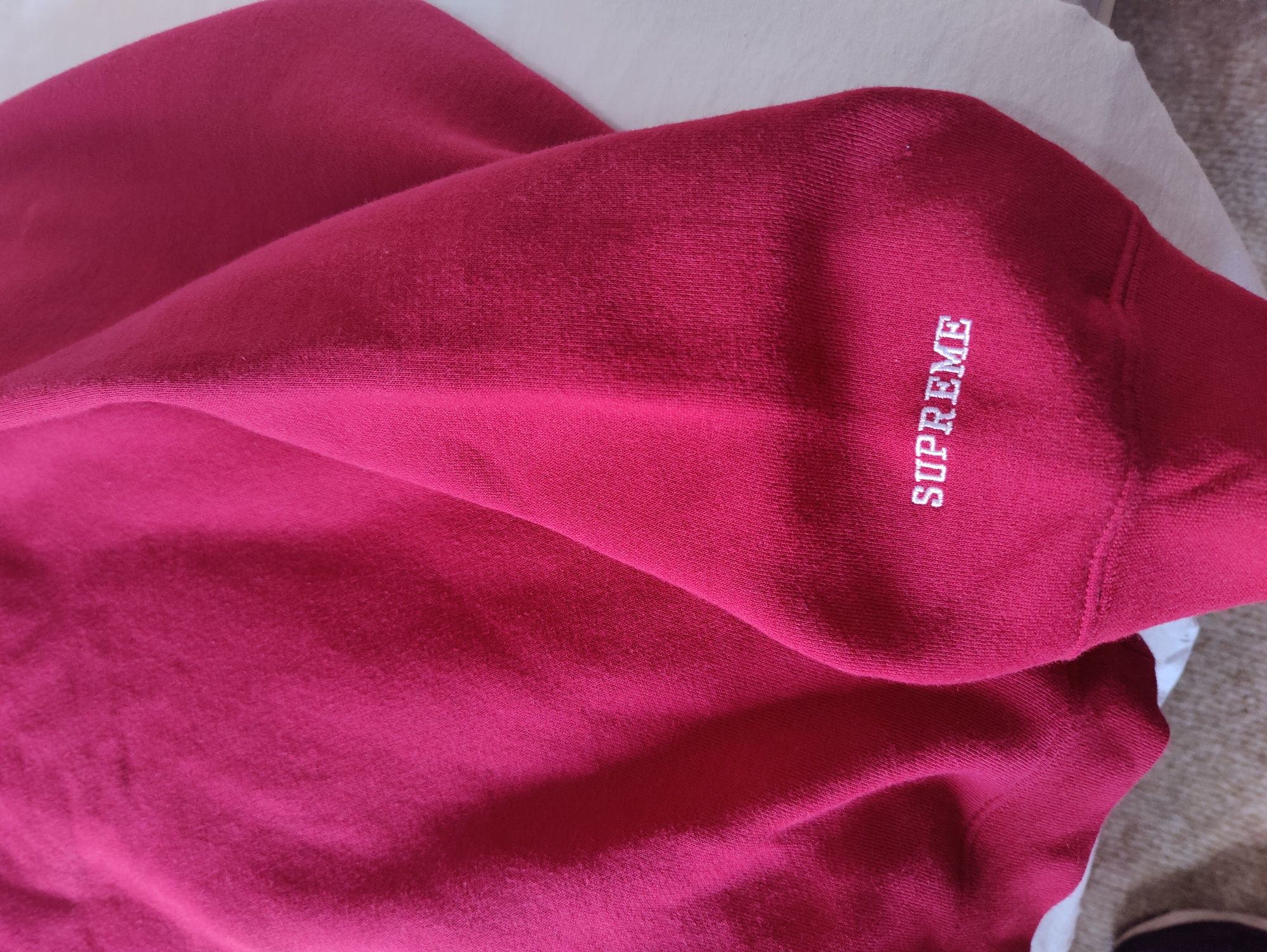 Nike X supreme crew neck burgundy XL