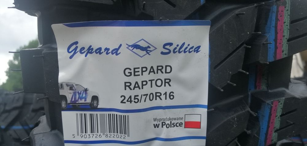 245/70R16 Raptor 4x4 terenowe opony offroad Polska produkcja !  NOWE !