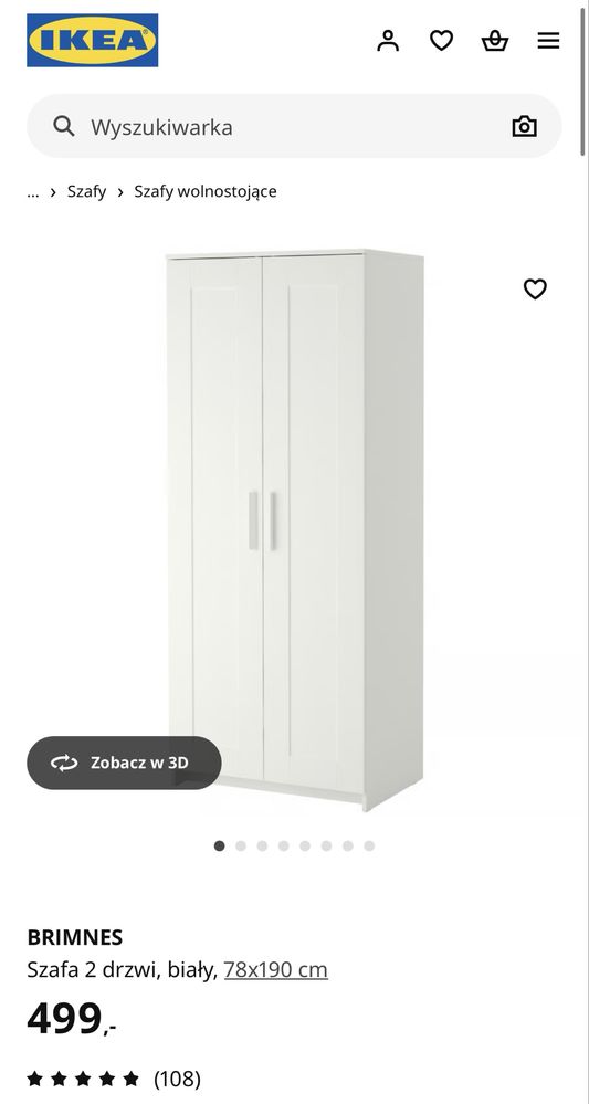 Szafa Brimnes ikea