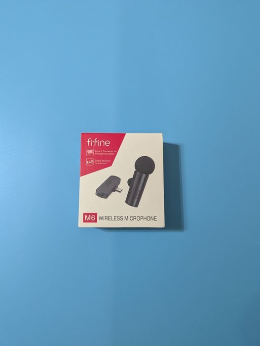Безпровідний петличний мікрофон FIFINE M6