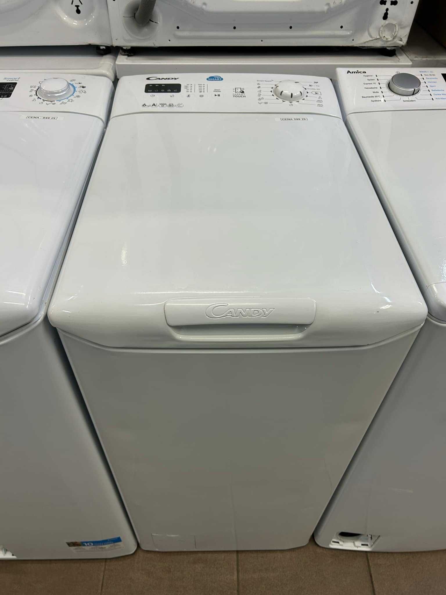 Praga Ładowana od góry Candy 6kg A+++ Automatyka wagowa OUTLET AGD