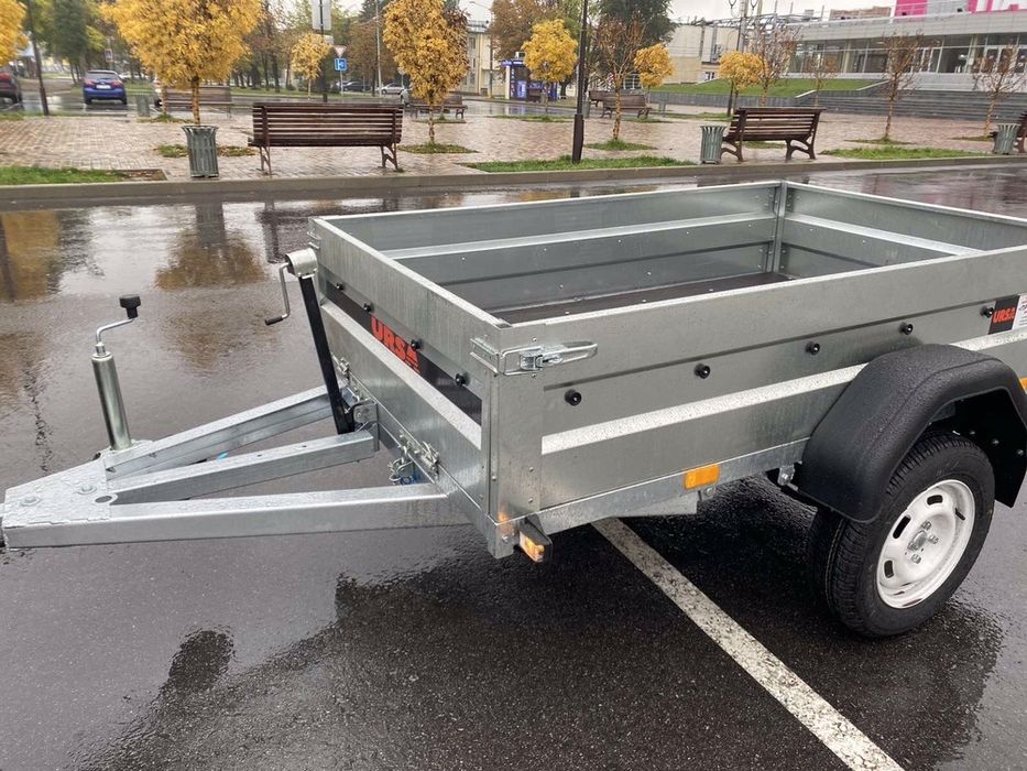 Оцинкованный усиленный, легковой, бортовой, прицеп