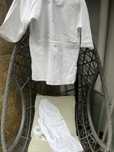 Kimono criancça branco com dois cintos