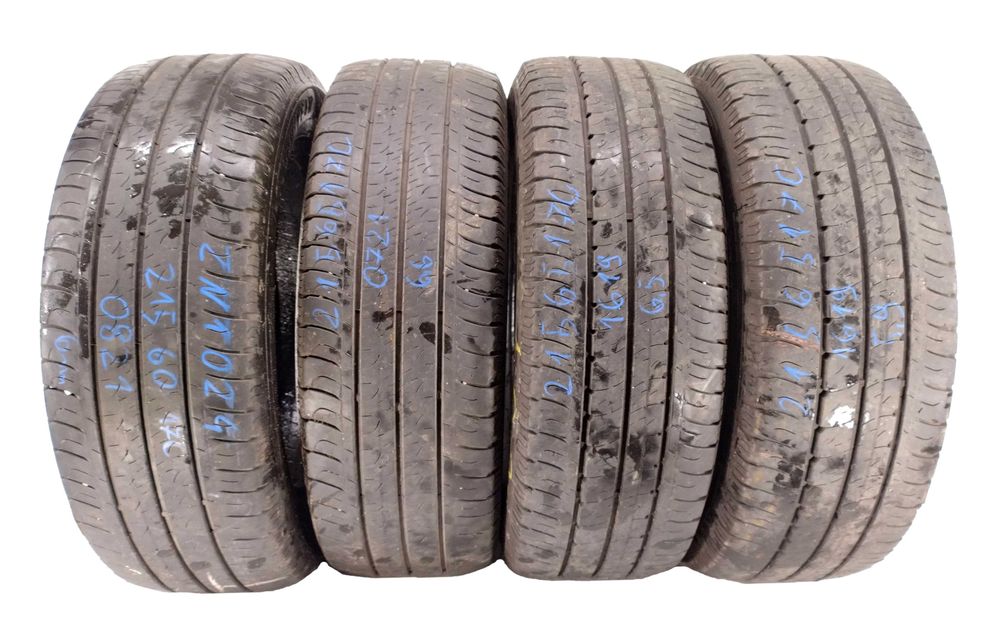 4x 215/60 R17C Goodyear EFFG opony letnie 6,5 mm / montaż kurier
