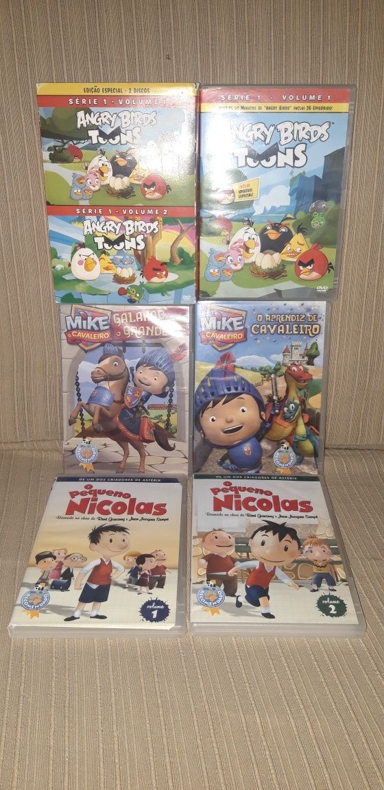 dvd infantil de animação