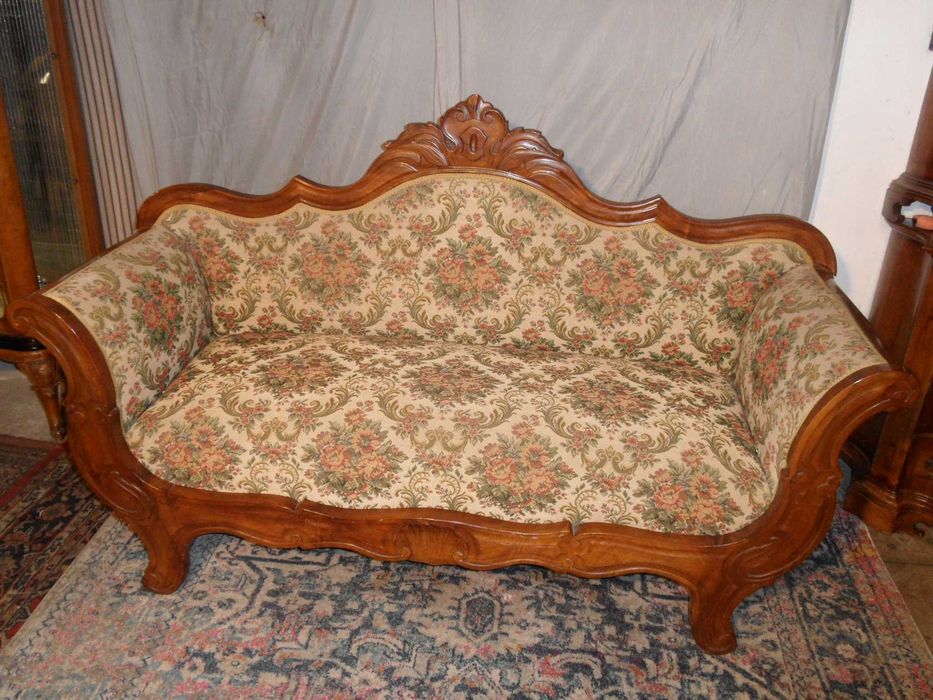 Sofa Kanapa  Dębowa  Stylowa  Włoska