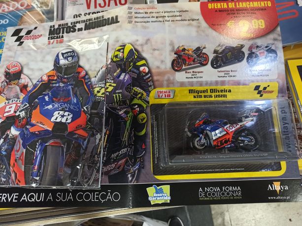 Miniatura Miguel Oliveira Moto GP. 1° edição Atalaya