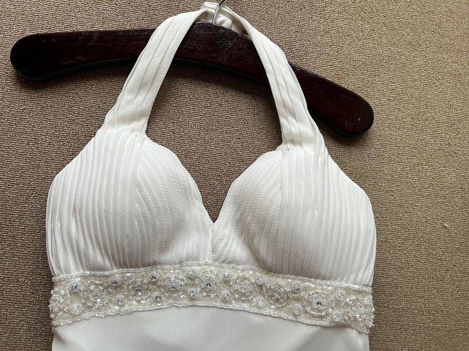 Свадебное длинное платье