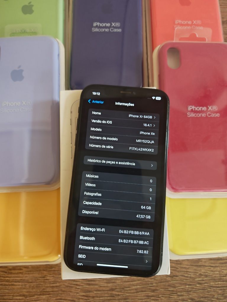 iPhone XR 64GB Preto Bom estado Aceito Retomas