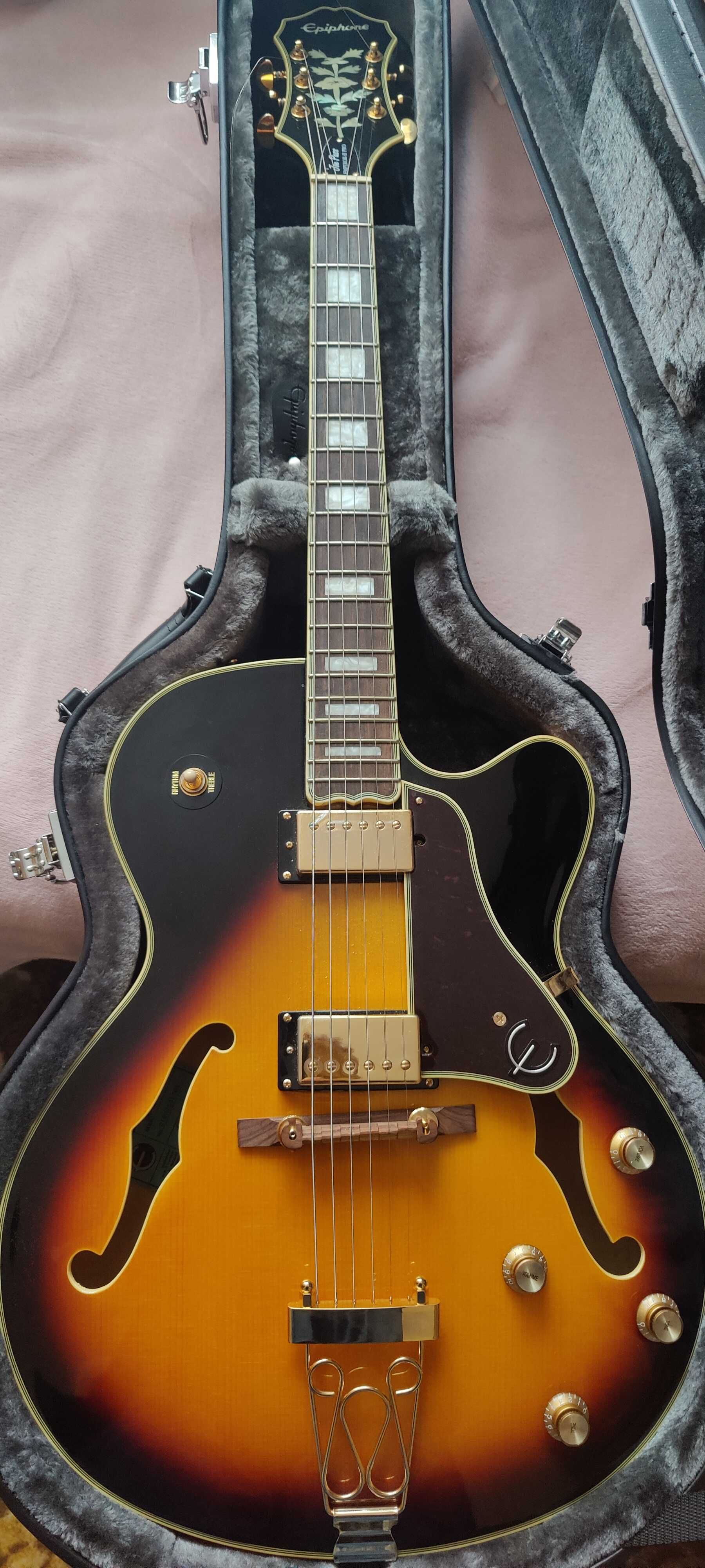 Epiphone Joe Pass Emperor II PRO VSB + HARD CASE