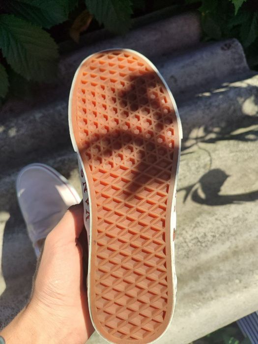 Слипоны Vans pink classic strawberry