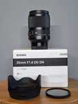 Obiektyw SIGMA 35 mm F1.4 DG DN ART Sony E-mount