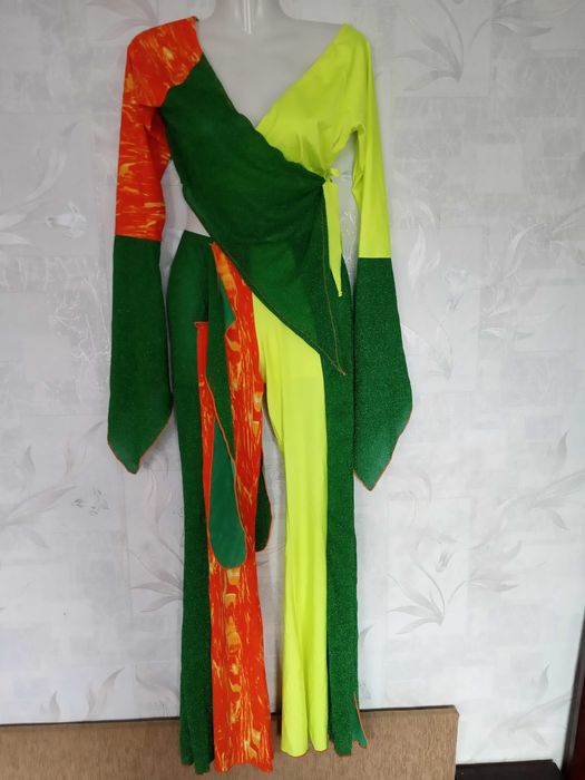 Blue bird костюм для танцев диско хип-хоп рок-н-ролл