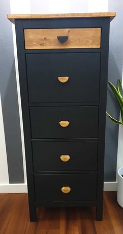 IKEA Hemnes komoda z 5 szufladami- przerobiona Oryginalna