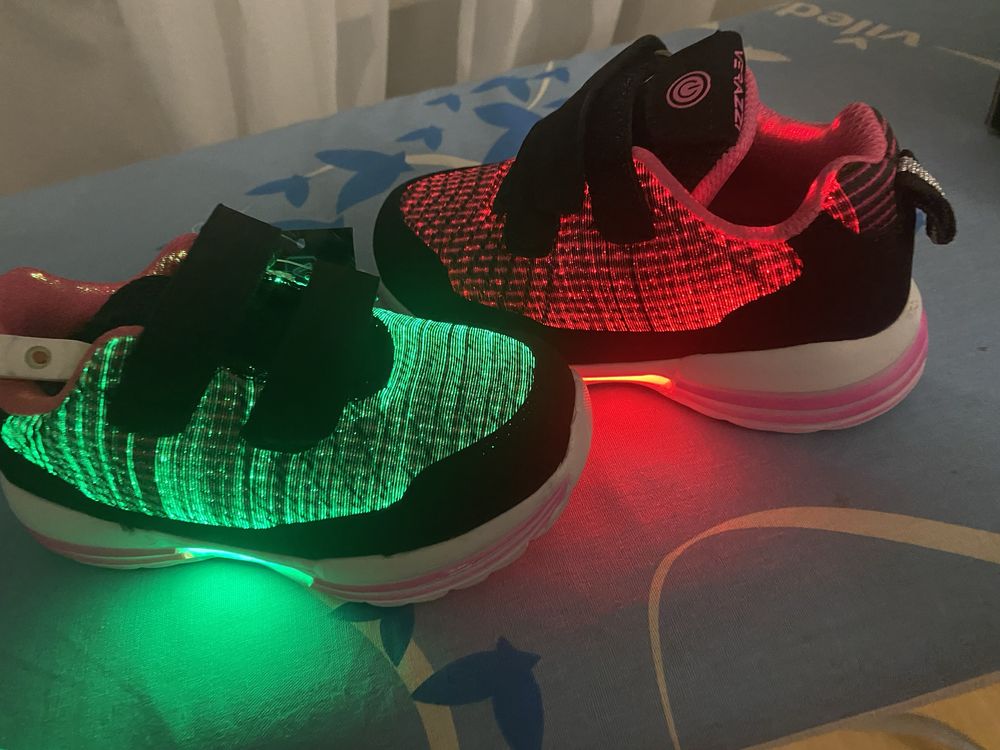 Buty świecące led