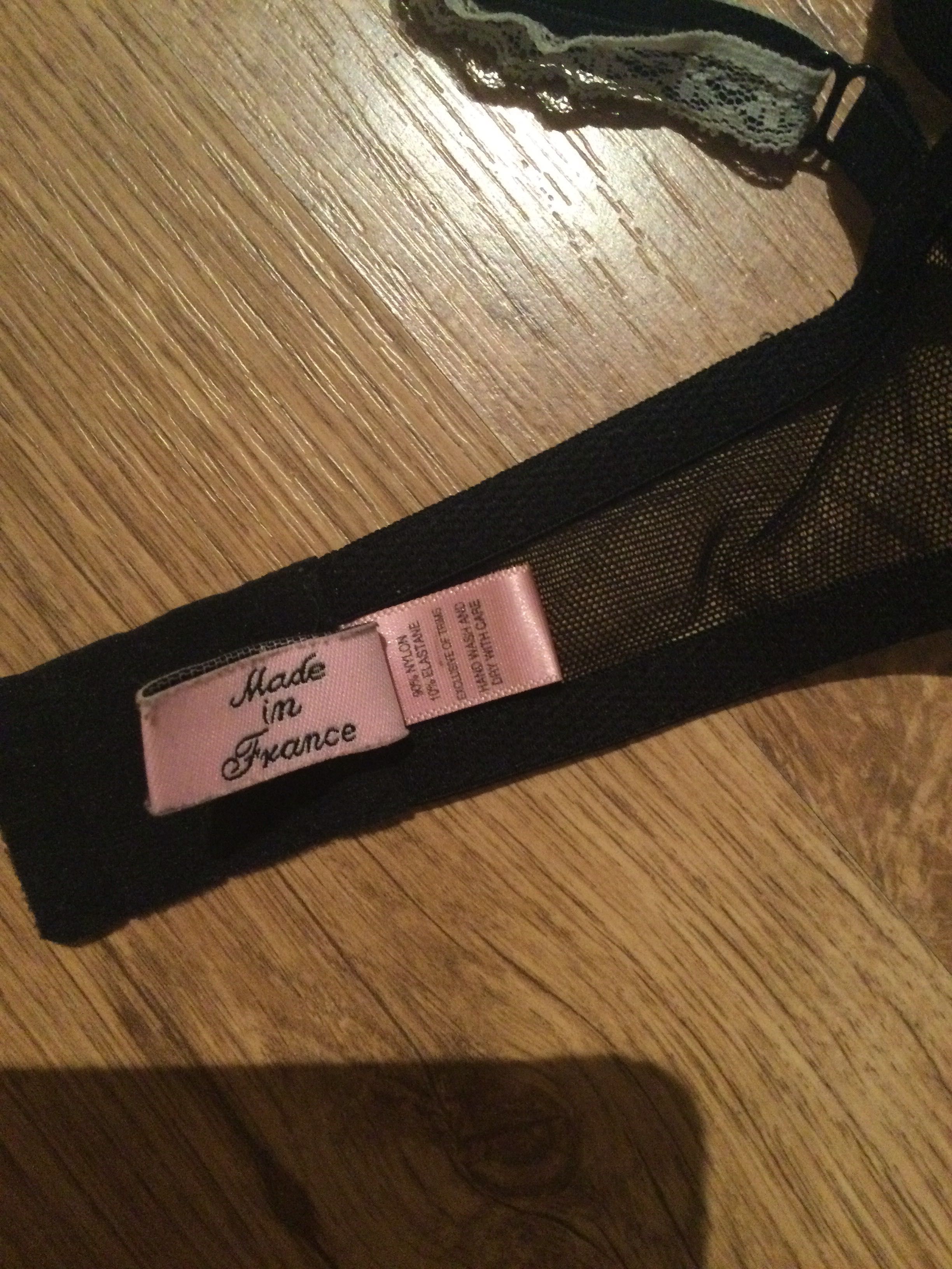 Biustonosz Agent Provocateur 75D stanik czarny jak NOWY