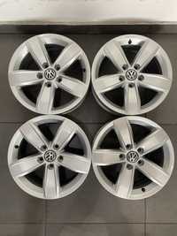 Felgi VW 16” ET43 6J 5x112 - Jak nowe