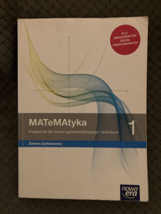 Podręcznik do matematyki 1