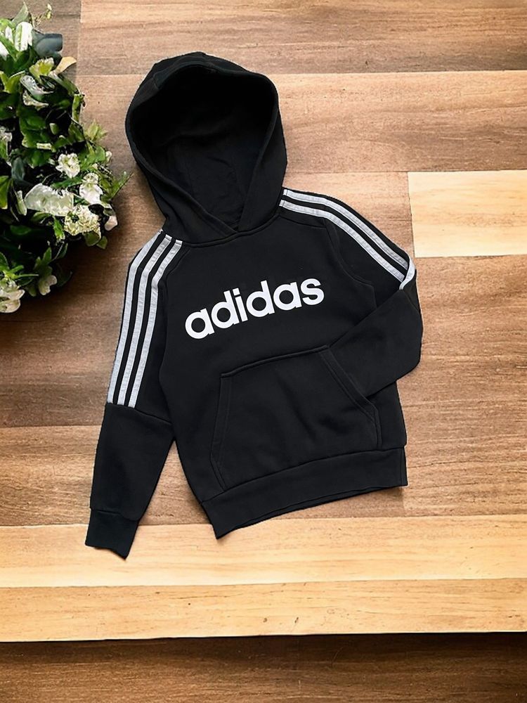 Толстовка, худи, кофа Adidas EI7971 на мальчика 7-8 лет