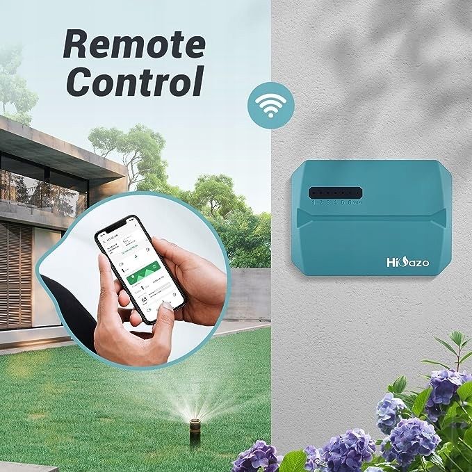 6 stref Komputer, system nawadniający, sterownik czasowy WiFi HO-SC-6W