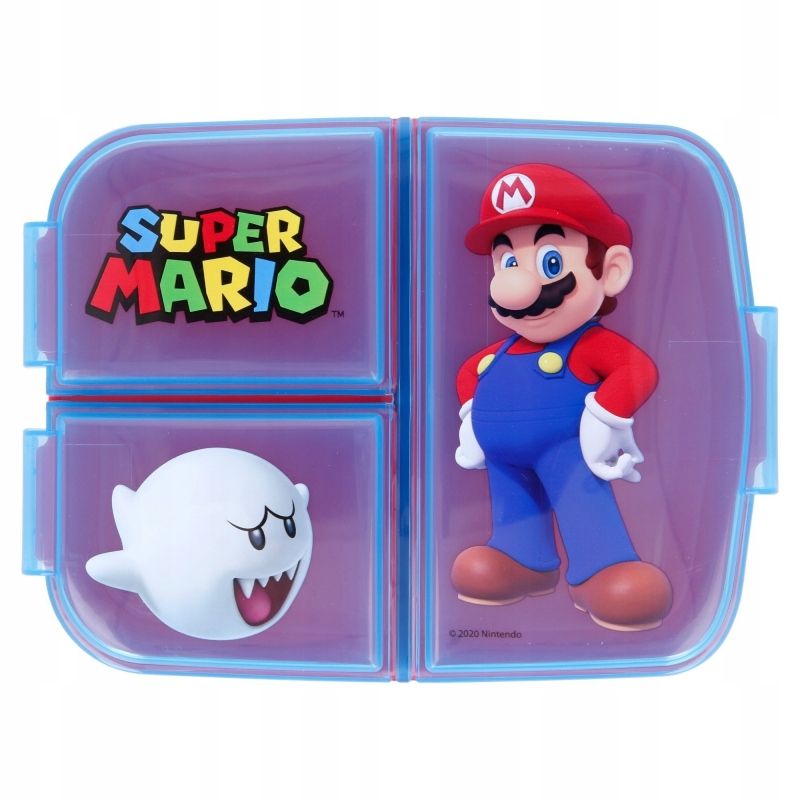 Śniadaniówka Lunch BOX Super Mario pudełko potrójn