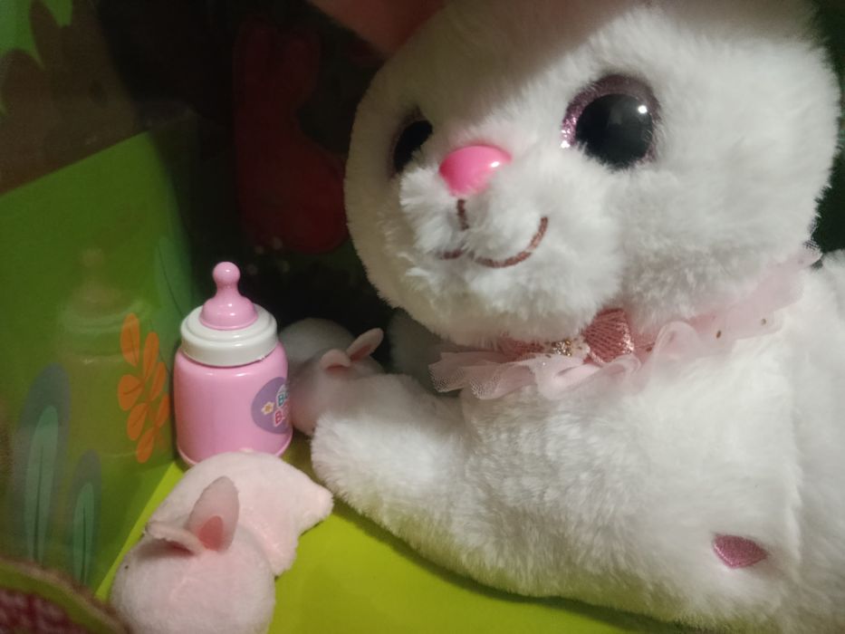 Інтерактивна зайка домашній улюбленець