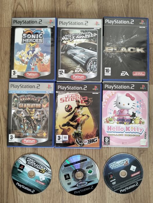 Lote Jogos PS2 Originais